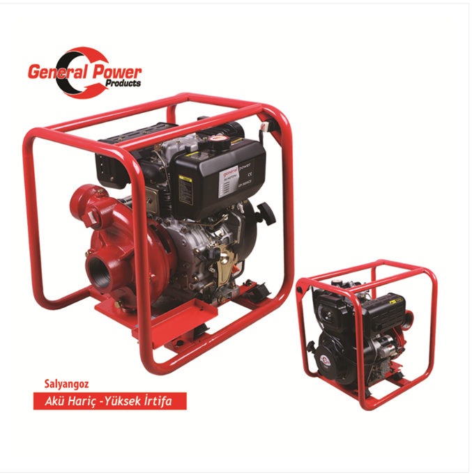 GENERAL POWER SU MOTORU DİZEL 3" 12 HP SALYANGOZ